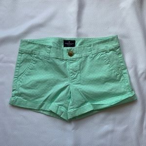 Mint green American Eagle shorts